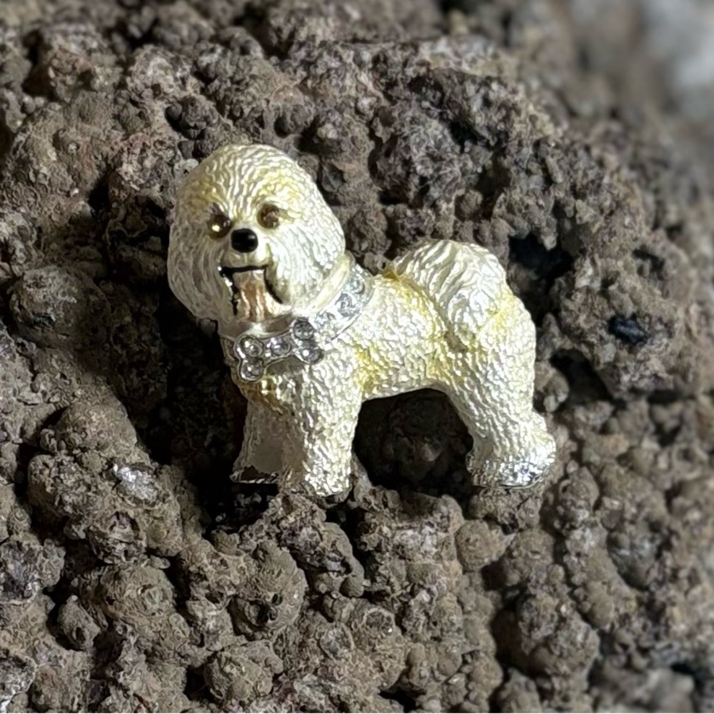 Rare Vintage Louis Stern Dog Brooch